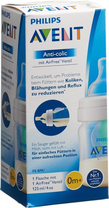 Produktbild Philips Avent Anti-Colic mit AirFree-Ventil - Flasche (125 ml)