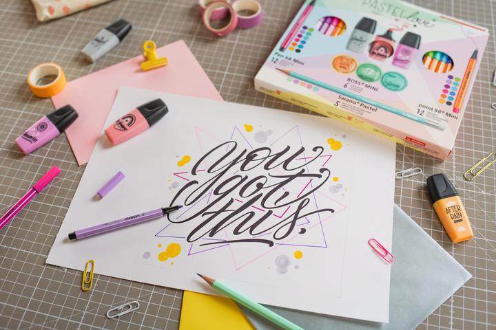 Produktbild STABILO Mini World Pastellove (18 x)