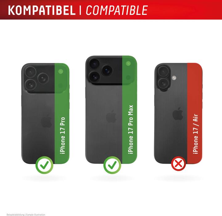 Actual product image Displex Premium Camera Lens Glass, Kamera Schutzglas, Einzelringe (1 Piece, Apple iPhone 17 Pro Max, Apple iPhone 17 Pro)
