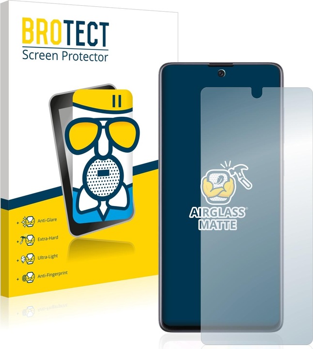 Produktbild BROTECT Schutzglas Schutzfolie Displayschutz Display Schutz Glas Folie matt (1 Stück, Samsung Galaxy A71 5G)