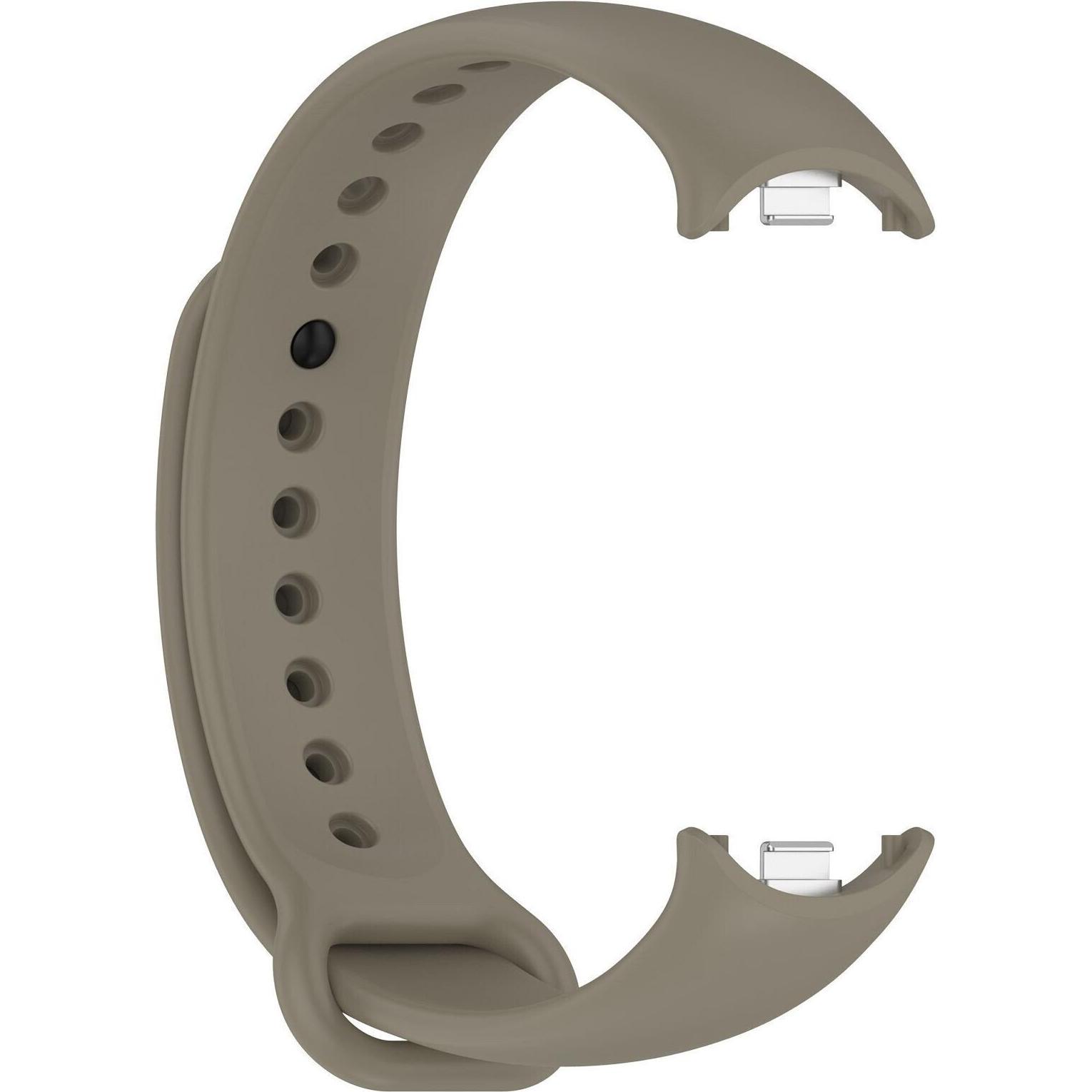 Thumbnail - Strap-it Silikon Armband (Silikon), Uhrenarmband, Grau