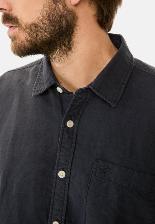 Actual product image Camel Active Langarm-Leinenhemd mit Soft-Wash-Veredelung (M)