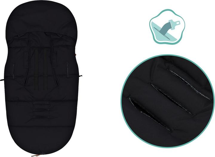 Actual product image Fillikid Winterfusssack Ogre schwarz