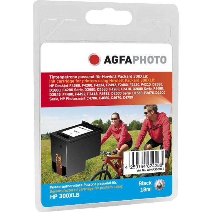 AGFAPHOTO, Druckerpatrone, Aphp300xlb (BK)