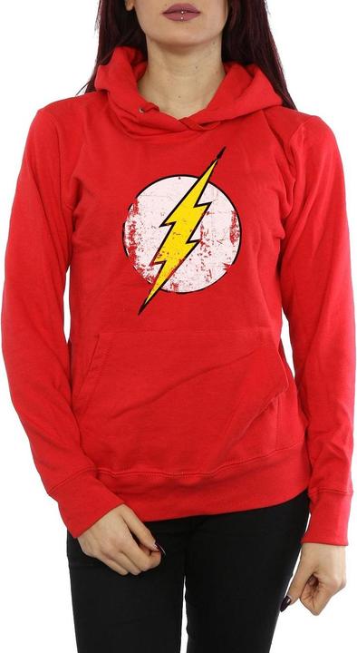 Immagine prodotto Flash Distressed Logo Felpa con Cappuccio Donna (M)
