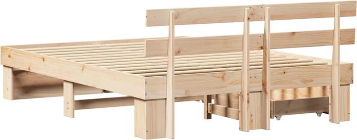Actual product image vidaXL Holzbett (140 x 200 cm)