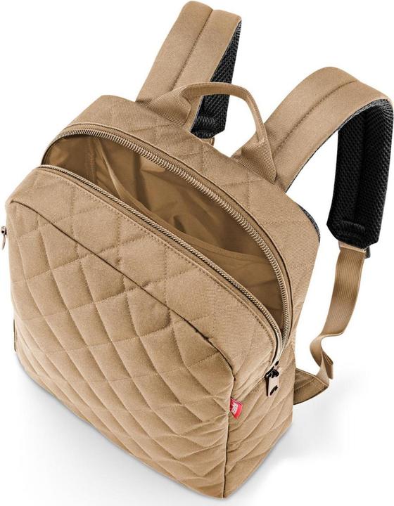Actual product image reisenthel Backpack Classic backpack M Rhombus Ginger (13 l)