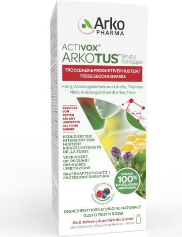 Produktbild Arkopharma Arkotus Hustensirup (1 Stück)