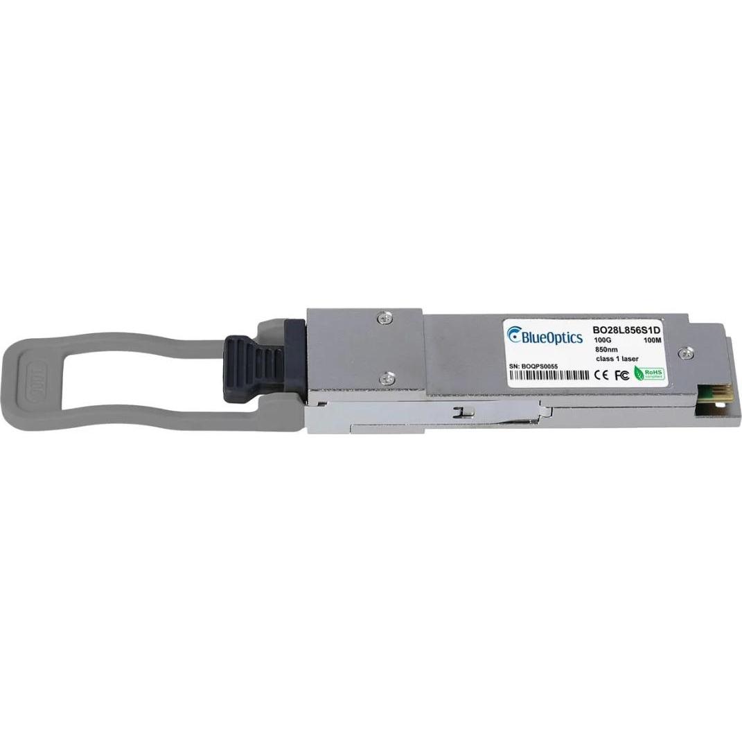 Thumbnail - BlueOptics H3C QSFP-100G-BIDI-MM850 kompatibler QSFP28 BO28L856S1D, Transceiver, Silber