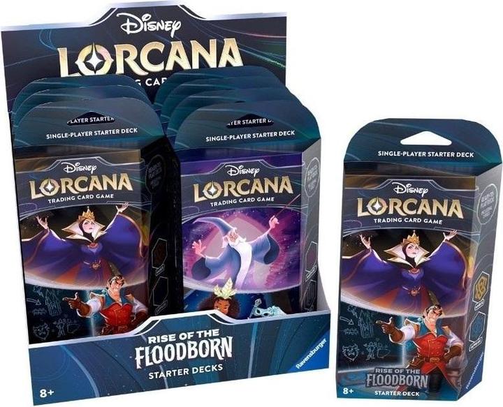 Disney - Lorcana - Display with 8 Starter Decks - UK (English, Deck)