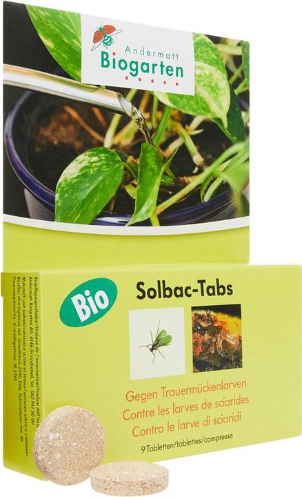 Produktbild Andermatt Biogarten Solbac-Tabs (Trauermücken)