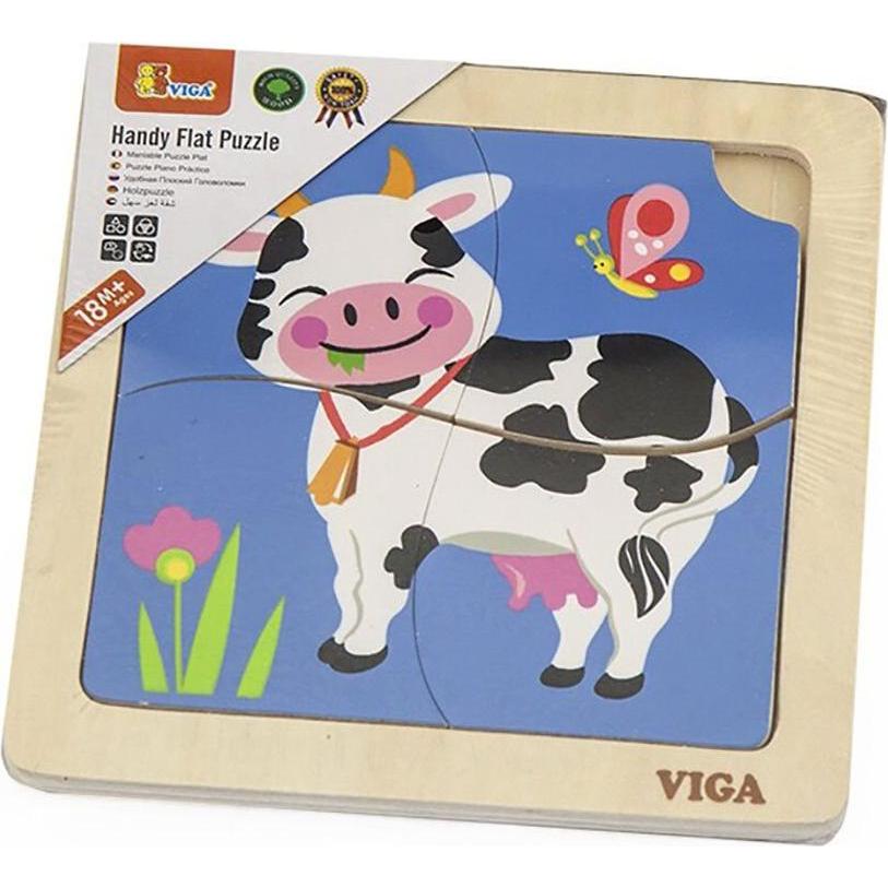 Viga Toys Viga 51313 Puzzlespiel auf dem Podium - KrÃ³wka