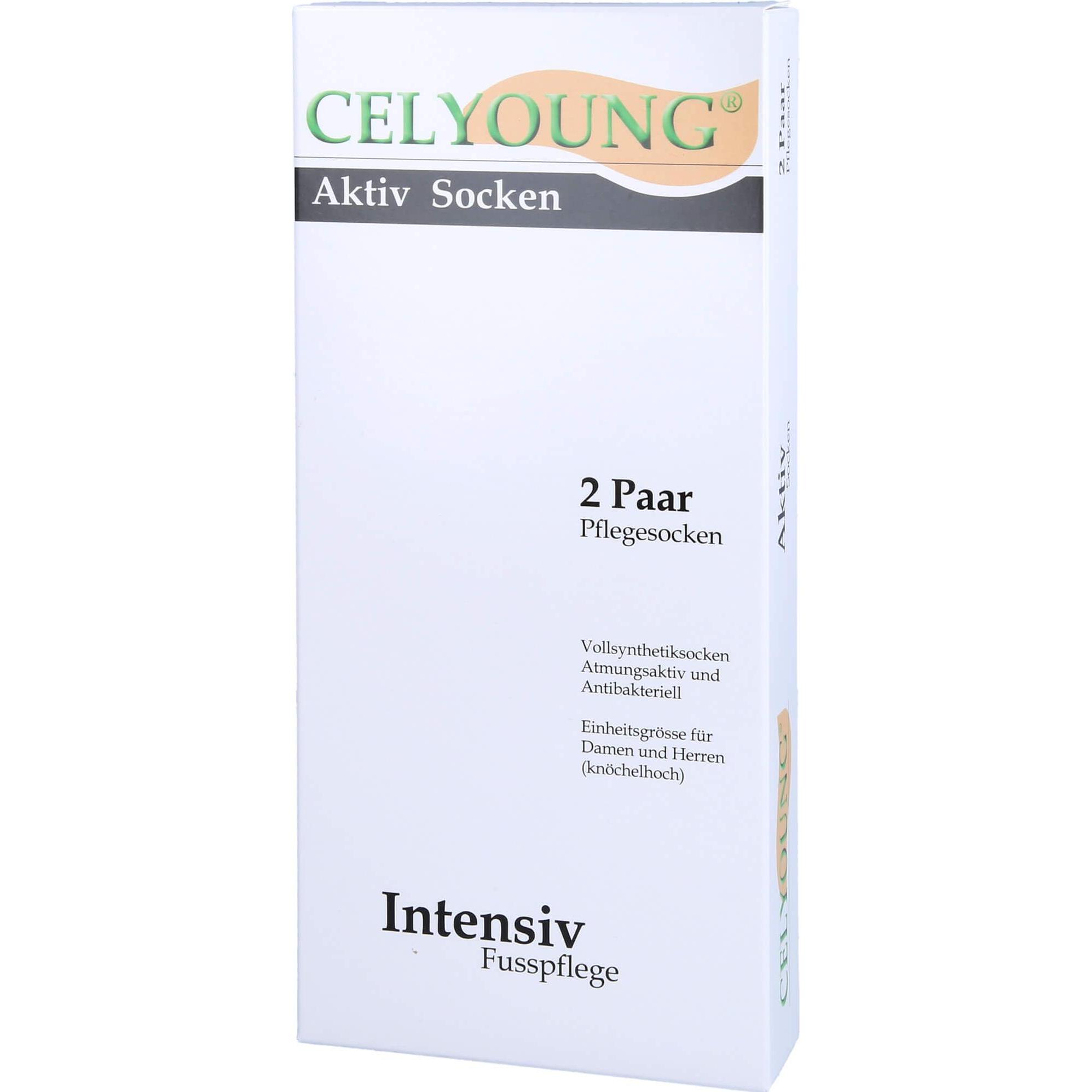 Thumbnail - Celyoung, Fusspflegemittel, Aktiv Socken Synt.UNISEX, 4 St