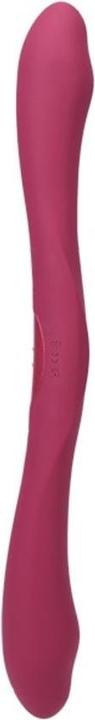 Tryst Duet - Double Ended Vibrator with Wireless Remote - Berry