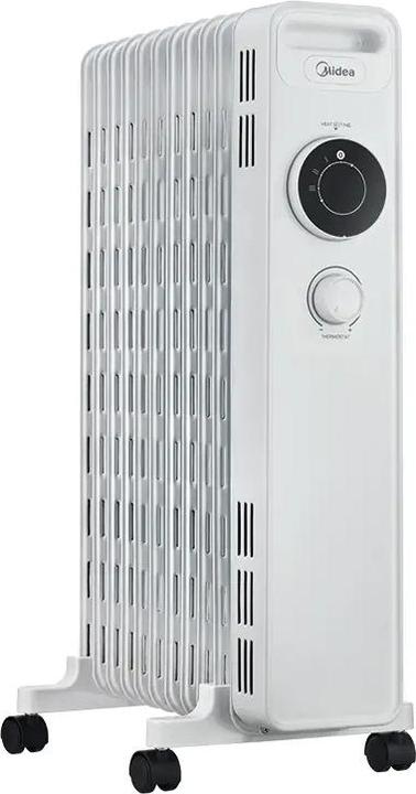 Image du produit Midea NY2009-22M | Radiateur à bain d'huile | 2000 W | Nombre de niveaux de puissance 3 | Blanc (2000 W)