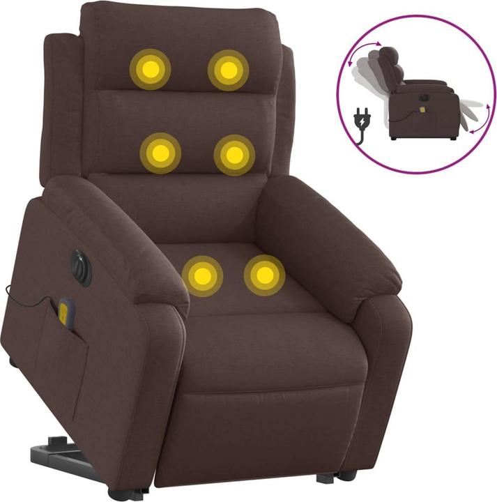 Image du produit vidaXL Massagesessel mit Aufstehhilfe