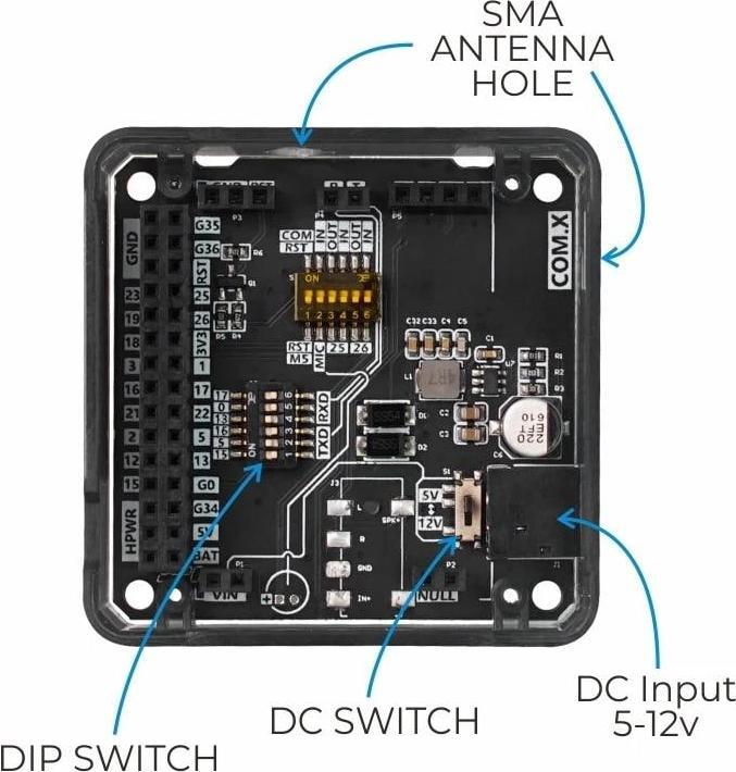 Actual product image M5Stack COM.NB-IoT module