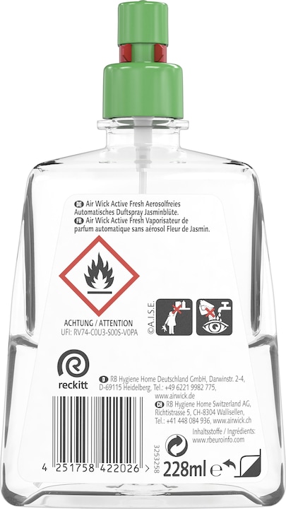 Actual product image Air Wick Active Fresh aerosol-free automatic fragrance spray