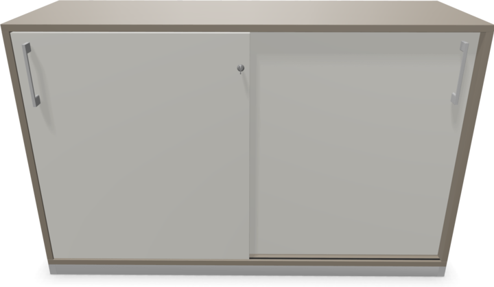 Image du produit Narbutas Choice Armoire à portes coulissantes (120 x 40 x 76 cm)