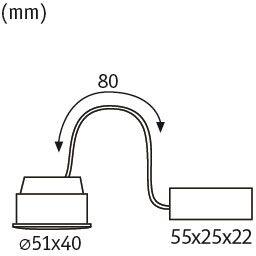Produktbild Paulmann Coin Base (370 lm)