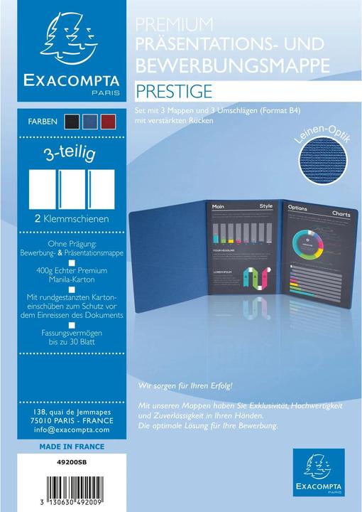 Actual product image Exacompta Application folders (A4)