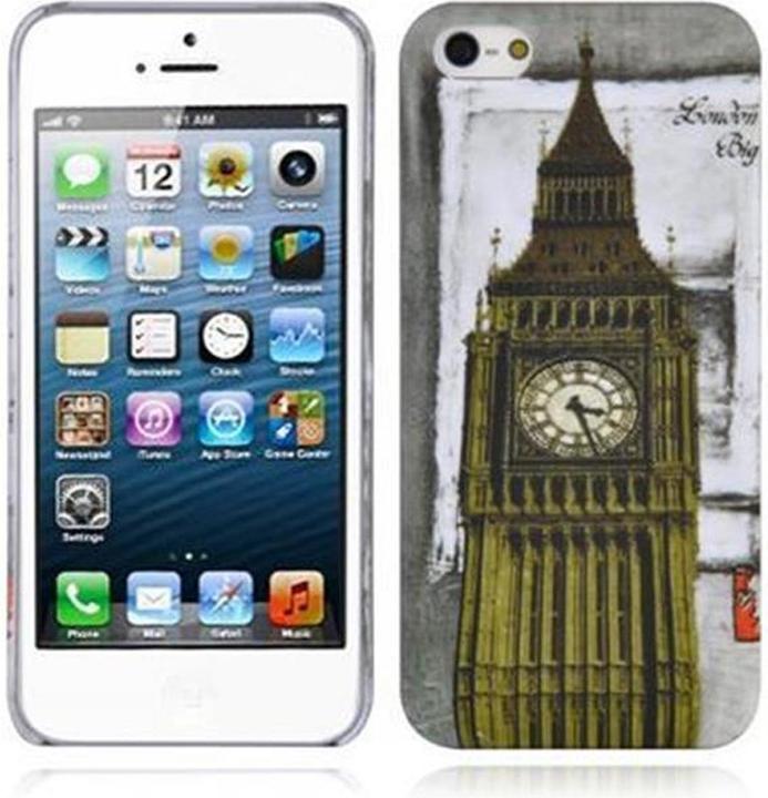 Actual product image Cadorabo Hard cover with imprint cover (Apple iPhone 5)