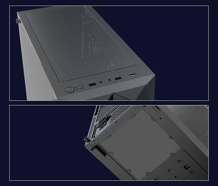 Actual product image AeroCool Volcan-G-BK-v1 (ATX, mATX, Mini-ITX)