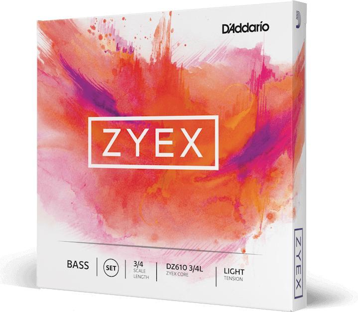 Image du produit D'Addario Zyex DZ614 4/4L (1 x, Contrebasse)