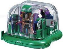 Actual product image Rexel Electric punch Wizard, assorted colors Punching capacity: 10 sheets, made of plastic, transparent