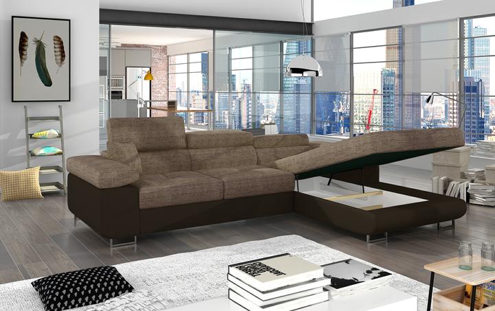 Immagine prodotto ELTAP Armando (Divano letto, Divano ad angolo, 4 posti)