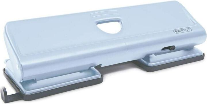 Rapesco Vierfachlocher 720, Stanzleistung: 20 Blatt, hellbl.