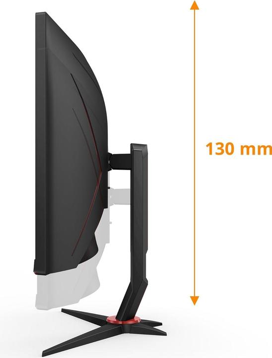 Actual product image AOC CU34G2XP/BK (3440 x 1440 pixels, 34")