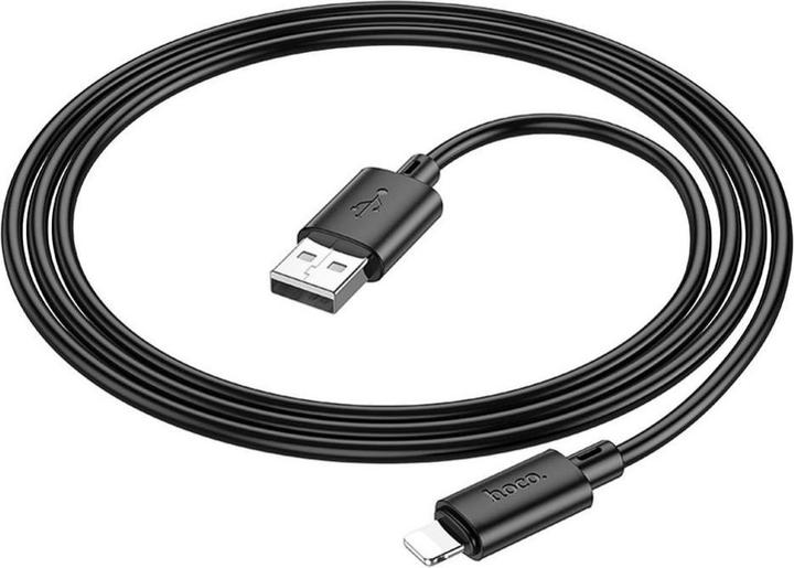 Actual product image Hoco USB-A to Lightning X88, 18W, 2A, 1m, black (1 m, 18 W)