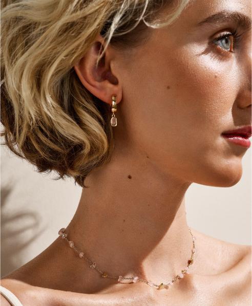 Produktbild Skagen Creolen ANJA QUARTZ (Edelstahl mit IP-Vergoldung)