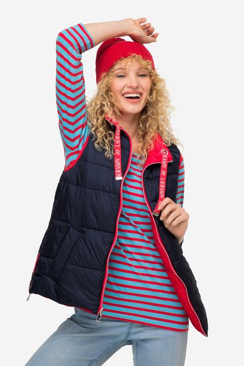 Immagine prodotto Laurasøn Wende-Weste, Stepp, Stehkragen, Zipper, je 2 Taschen (M)