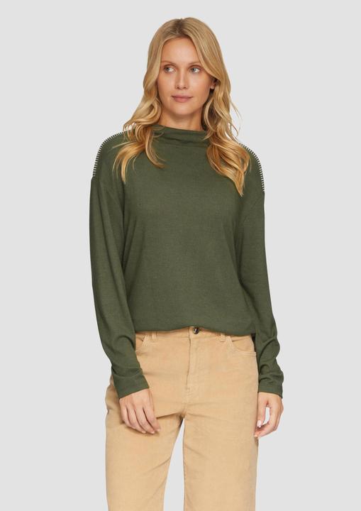 Actual product image S.Oliver T-Shirt Longsleeve aus gebürstetem Jerseystrick (46)