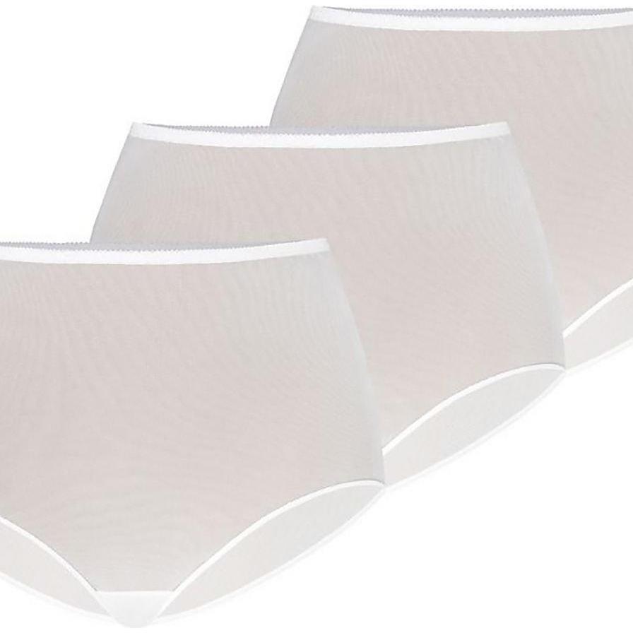 Teyli, Damen, Unterhosen, Set, Weiss, (XXL, 3er Pack)