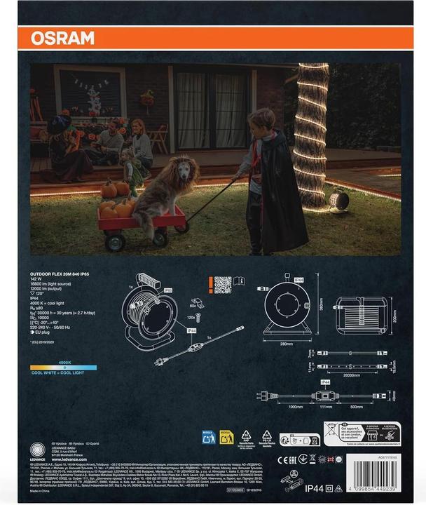 Actual product image Osram Outdoor Flex LED Strip (Cold White, 2000 cm, Indoor, Outdoor)