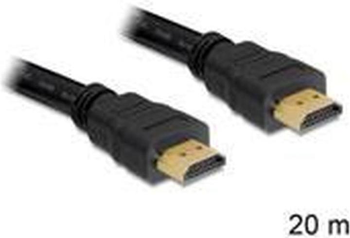 Actual product image Delock HDMI (Typ A) — HDMI (Typ A) (20 m)