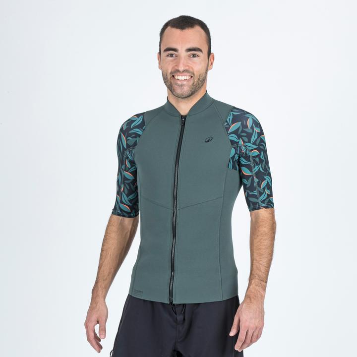 Image du produit Subea YULEX100 Hommes Protection UV 1,5 mm manches courtes - Awake imprimé floral (M)
