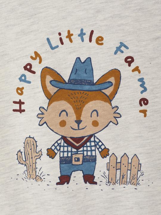 Immagine prodotto Vertbaudet Baby Shirt mit Fuchs-Print (74)
