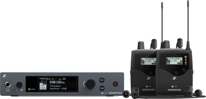 Sennheiser In-Ear-Monitorsystem ew IEM G4 Twin GB-Band / drahtloses Monitoringsystem (Kabellos)