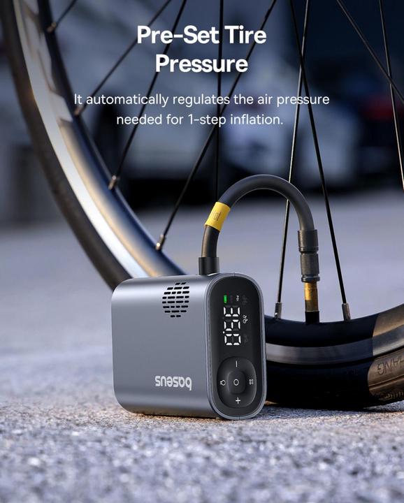 Produktbild Baseus PrimeTrip portable bike pump black
