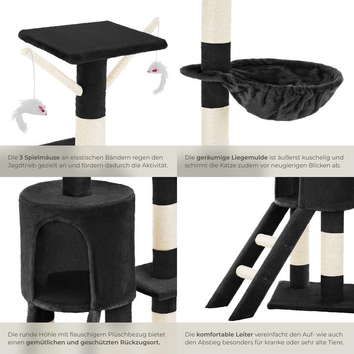 Actual product image tectake Dominik (144 cm, Black)