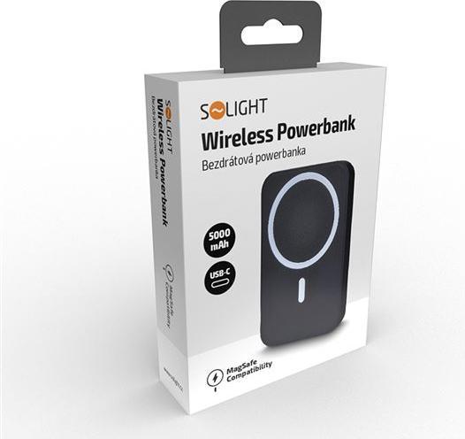 Produktbild Olight Solight powerbanka, 5000 mAh, kompatibilná s MagSafe (5000 mAh, 15 W, 18.50 Wh)