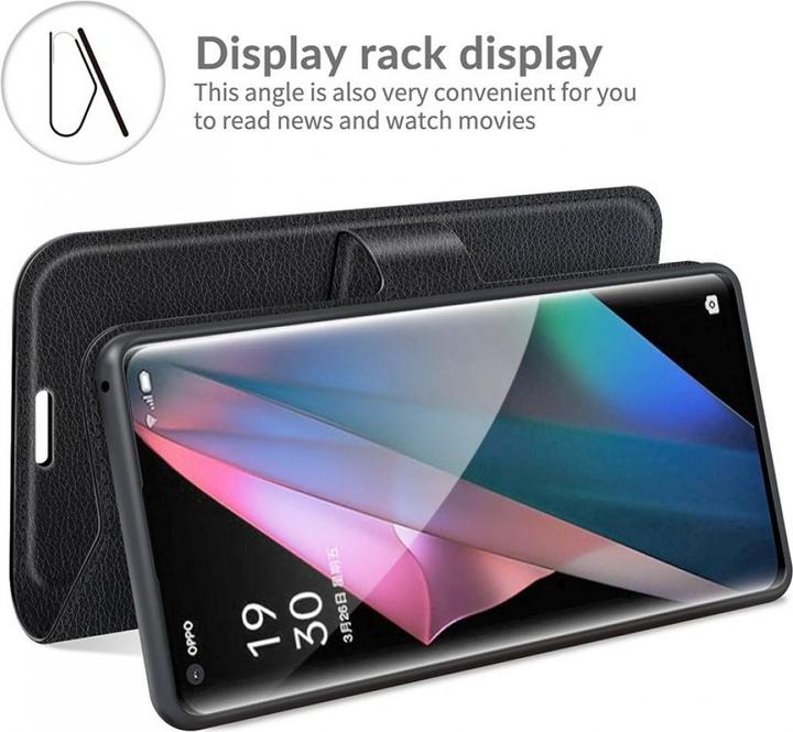 Actual product image Screenguard Oppo Find X3 Pro Leather Guard Leather Case (Oppo Find X3 Pro)