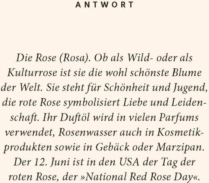 Actual product image Blumen-Quiz (German)