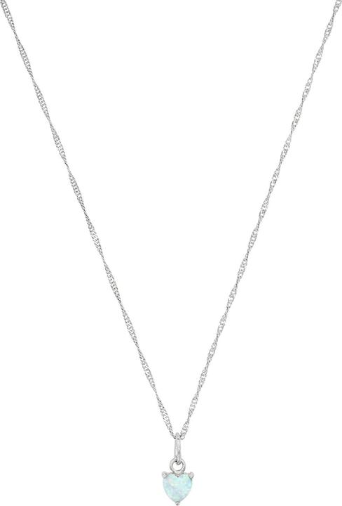 Produktbild Amor Halsschmuck für Damen, 925 Sterling Silber, Schmuckstein synth. (Silber 925)
