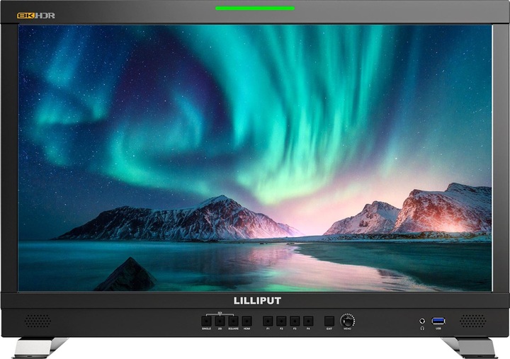 Produktbild Lilliput 23.8" 8K 12G-SDI Broadcast/Production Monitor with 12G SFP+/4K60p HDMI/3D-LUT/HDR (23.80", 4K)