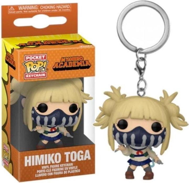 Actual product image Funko MY HERO ACADEMIA - Pocket Pop Keychains - Toga with Face Cover